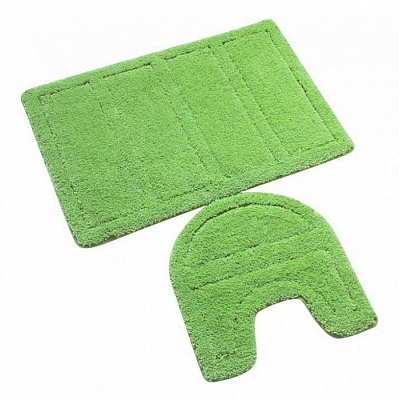 Набор ковриков для ванной комнаты Iddis 60х90 + 50х50 см Green Landscape 240M590i13