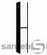 Шкаф-колонна Santek Домино венге WH501466