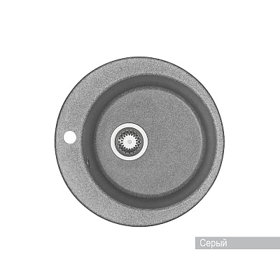 Мойка гранитная Акватон Иверия  серая 1A711032IV230