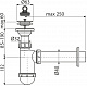 Сифон для умывальника AlcaPlast A41