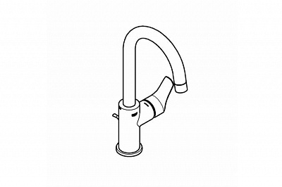 Смеситель для тюльпана Grohe EUROSMART 23537003 д.кл., L-size