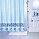 Штора для ванной комнаты 180*200 см Milardo blue fresco SCMI011P