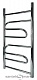 Полотенцесушитель водяной Тера ПСВ-60-04 Лиана-ЭК 500 х 600 наружная резьба (2+Z+2п)